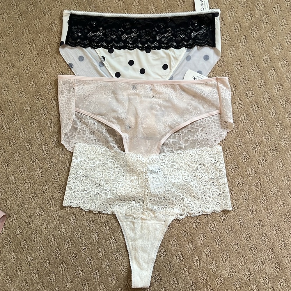 NWT Soma Vanishing Edge Hipster No Show Underwear Panties set